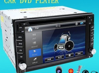 汽车DVD MP5导航汽车影音车载DVD导航一体机车载通用机导航