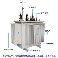 S13-400KVA油浸式电力变压器33KV变0.4KV户外配电变压器 农网改造