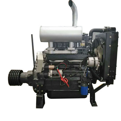 40匹马力发动机 四缸ZH4100P柴油机 水泥罐车空压机发动机离合器