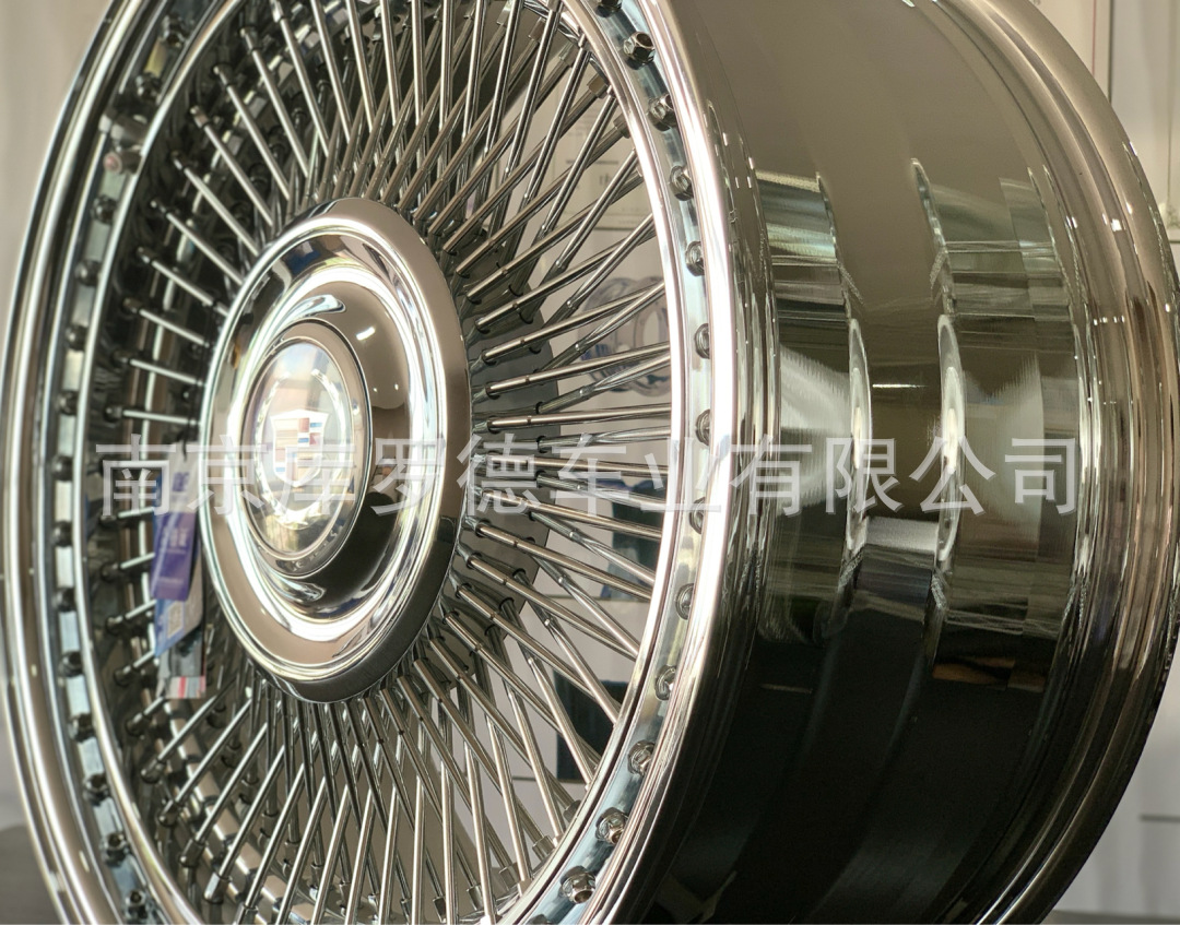 锻造铝合金轮辋 钢丝辐条 锻造铝合金中轴复古车型 商务车型 SUV